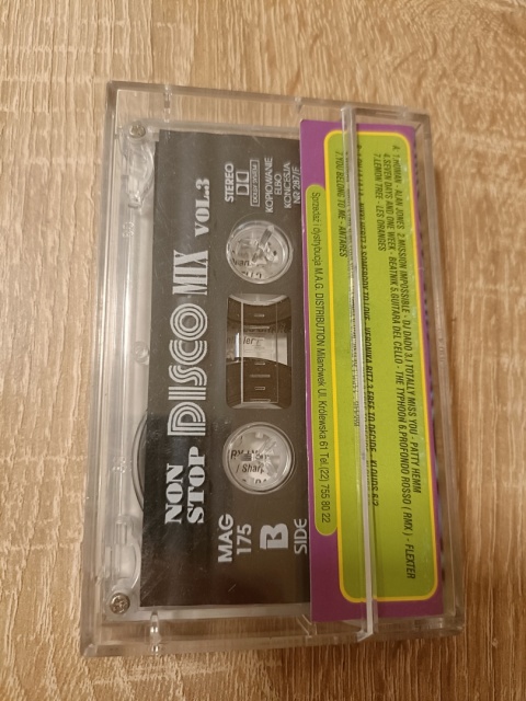 Kaseta magnetofonowa Disco mix