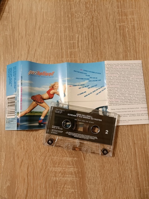 Kaseta magnetofonowa Geri Halliwell