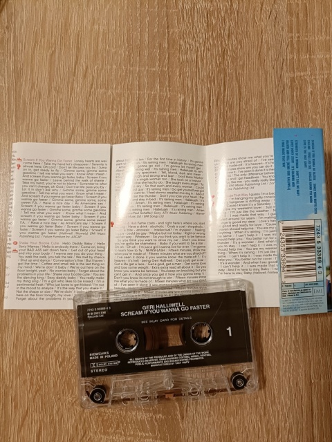 Kaseta magnetofonowa Geri Halliwell