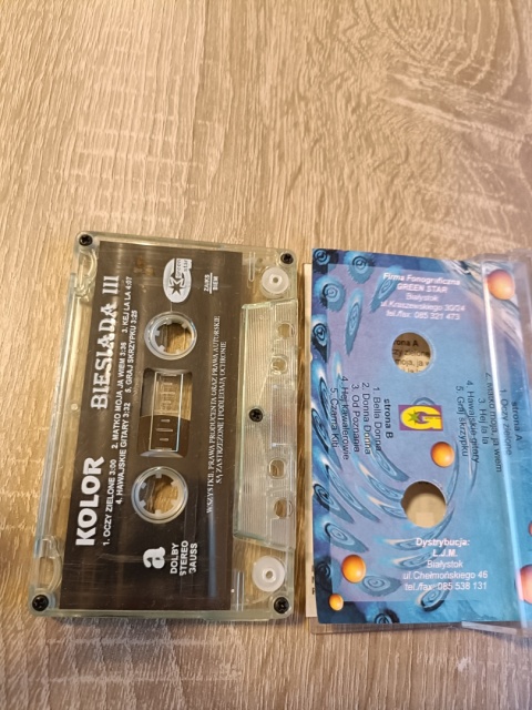 Kaseta magnetofonowa Kolor