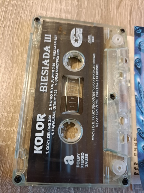 Kaseta magnetofonowa Kolor