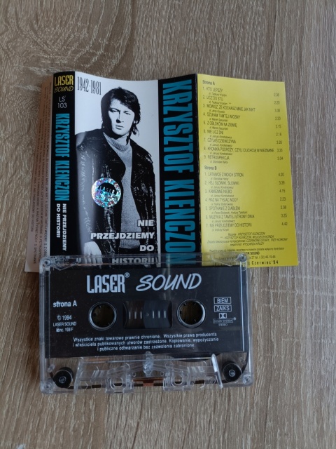 Kaseta magnetofonowa Krzysztof Klenczon