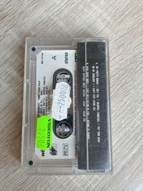 Kaseta magnetofonowa Krzysztof Krawczyk