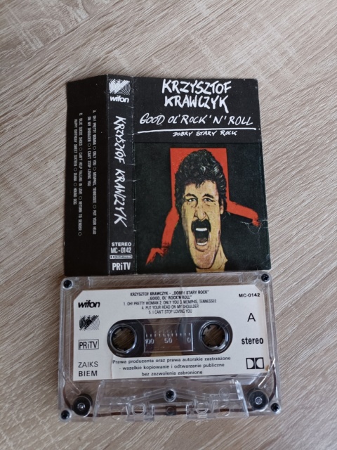 Kaseta magnetofonowa Krzysztof Krawczyk