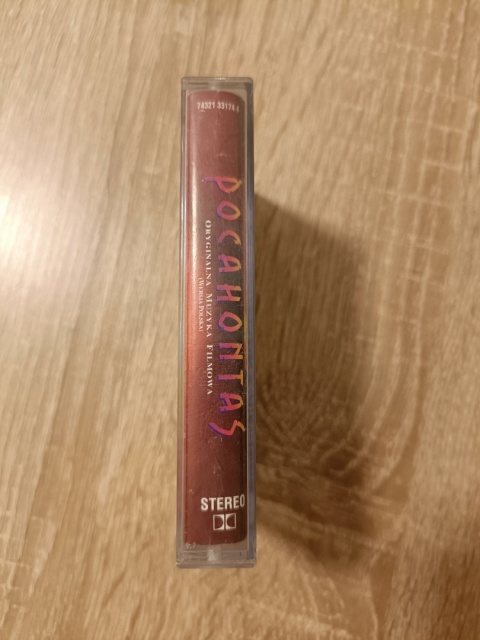 Kaseta magnetofonowa Pocahontas muzyka filmowa soundtrack