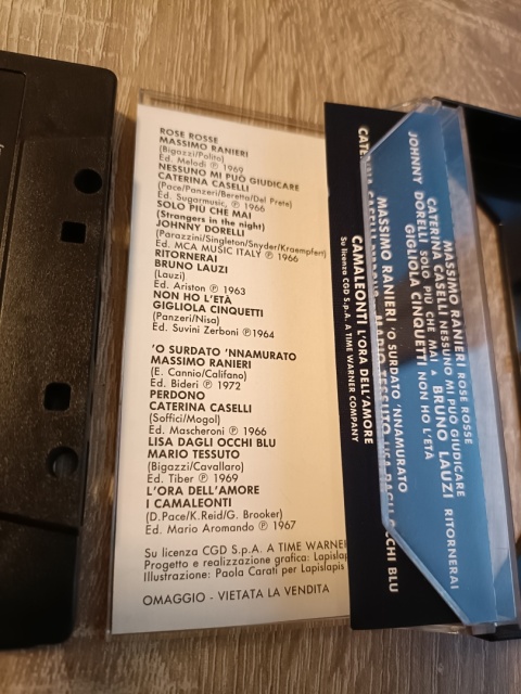 Kaseta magnetofonowa Ramazzotti