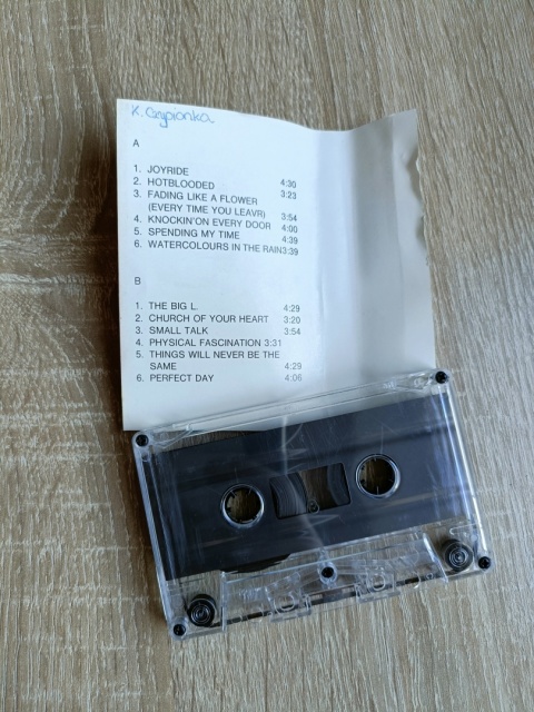 Kaseta magnetofonowa Roxette