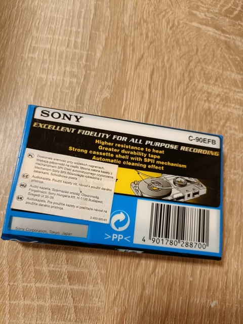 Kaseta magnetofonowa Sony nowa w folii