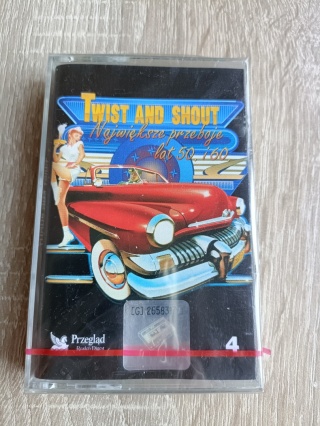 Kaseta magnetofonowa Twist and shout nowa w folii