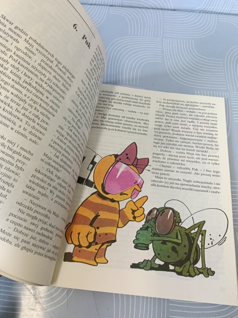 Książka Pszczółka Maja i jej przygody