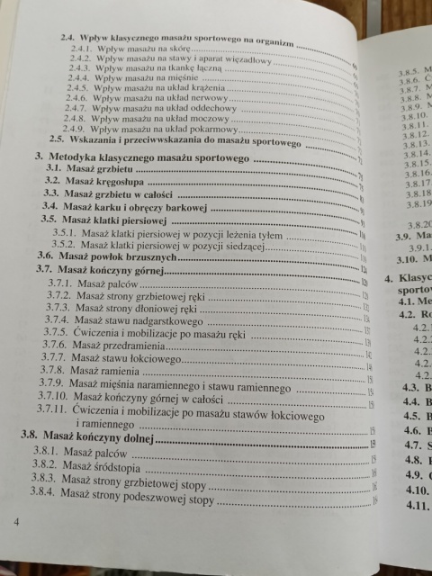 Masaż sportowy z elementami odnowy biologicznej