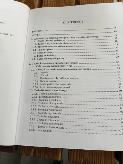 Masaż sportowy z elementami odnowy biologicznej