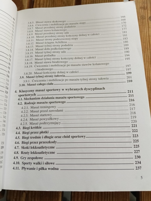 Masaż sportowy z elementami odnowy biologicznej