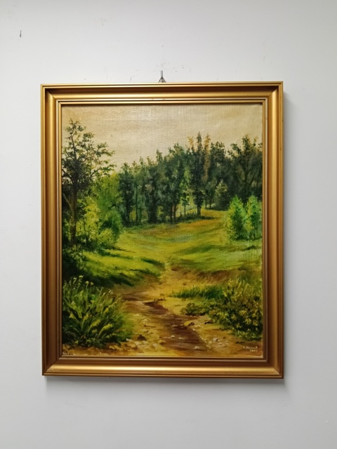 Obraz na płótnie las 56x47