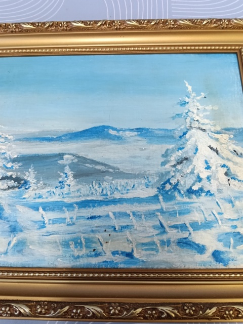 Obraz na płótnie zima 30x24