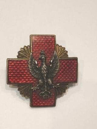 Odznaka Polski Czerwony Krzyż okres międzywojenny