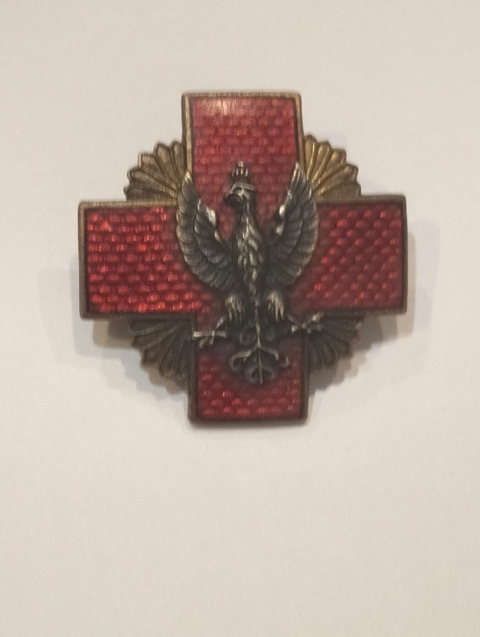 Odznaka Polski Czerwony Krzyż okres międzywojenny