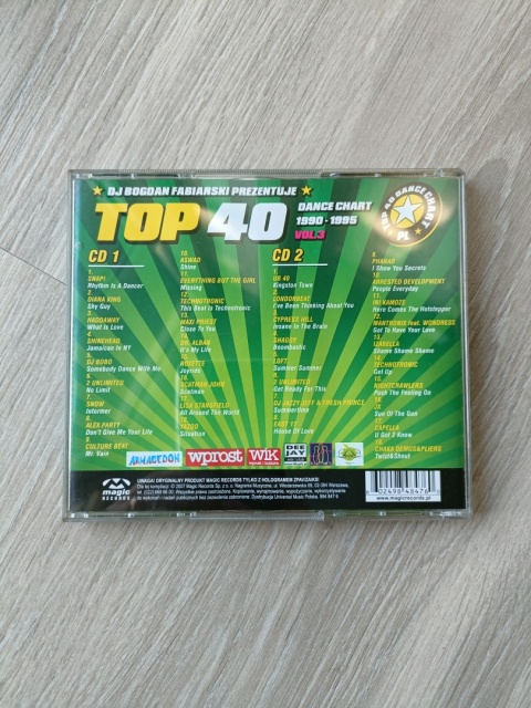 Płyta 2CD Top 40 Dance Chart 1990-1995