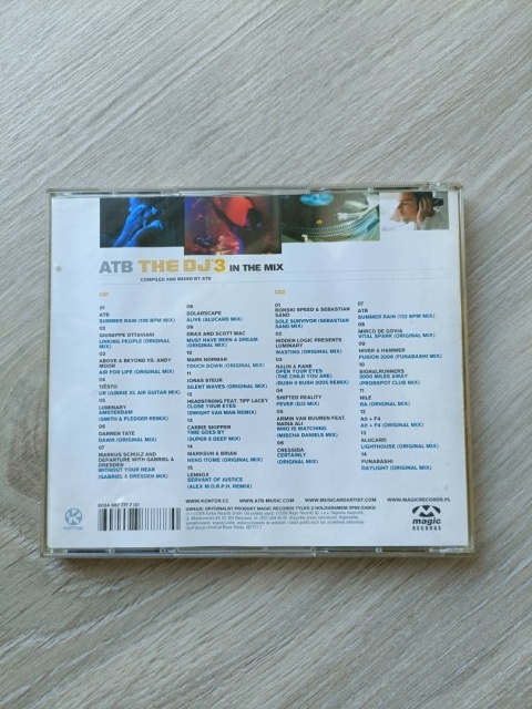 Płyta CD ATB The DJ3 in The mix