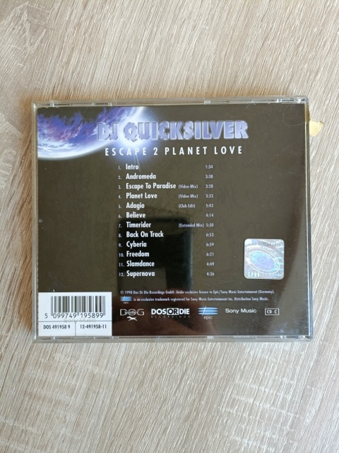 Płyta CD Dj Quicksilver