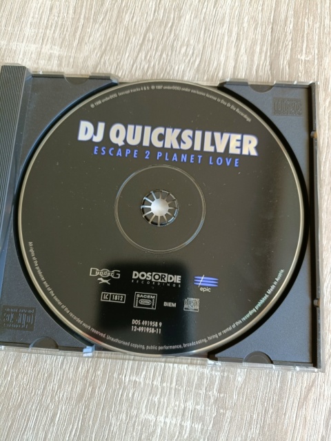 Płyta CD Dj Quicksilver