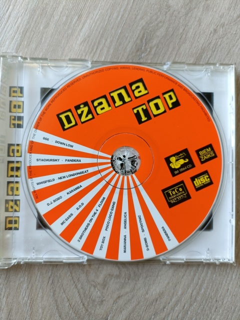 Płyta CD Dżana Top