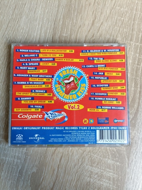 Płyta CD Fresh Summer Kiss vol.2