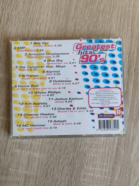 Płyta CD Greatest hits of The 90's