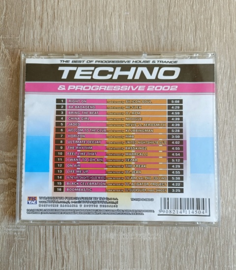 Płyta CD Techno & Progressive 2002