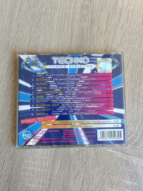Płyta CD Techno Trance Revolution
