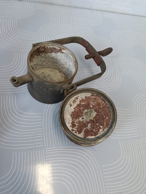 Stara lampa górnicza