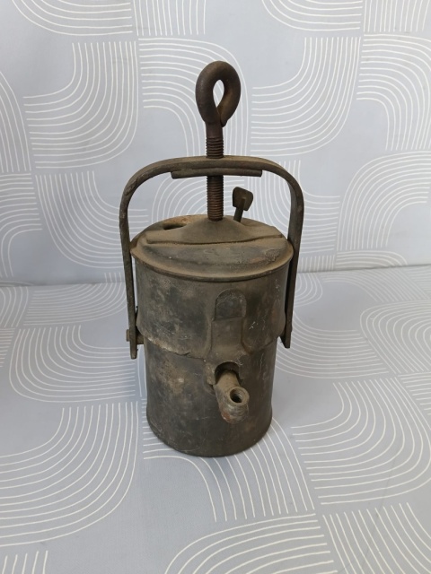 Stara lampa górnicza