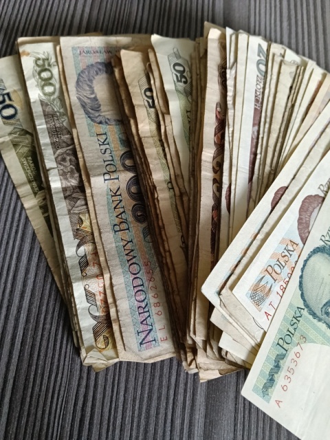 Banknoty PRL 54 sztuki