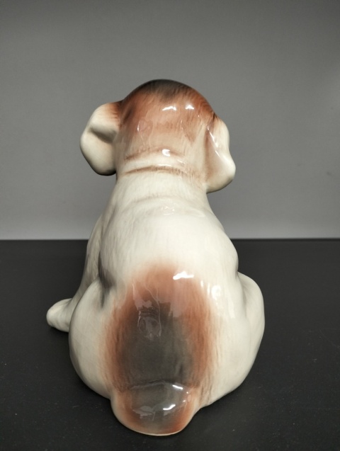 Ceramiczny piesek vintage figurka