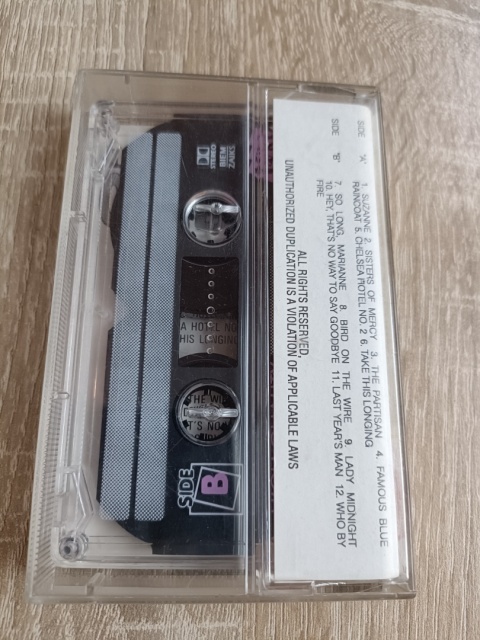 Kaseta magnetofonowa Leonard Cohen