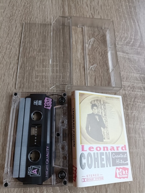 Kaseta magnetofonowa Leonard Cohen