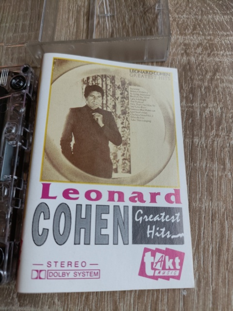 Kaseta magnetofonowa Leonard Cohen
