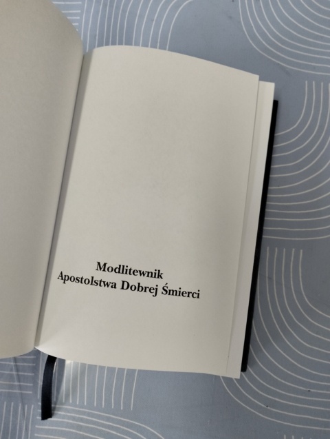Książka Modlitewnik Apostolstwa Dobrej Śmierci