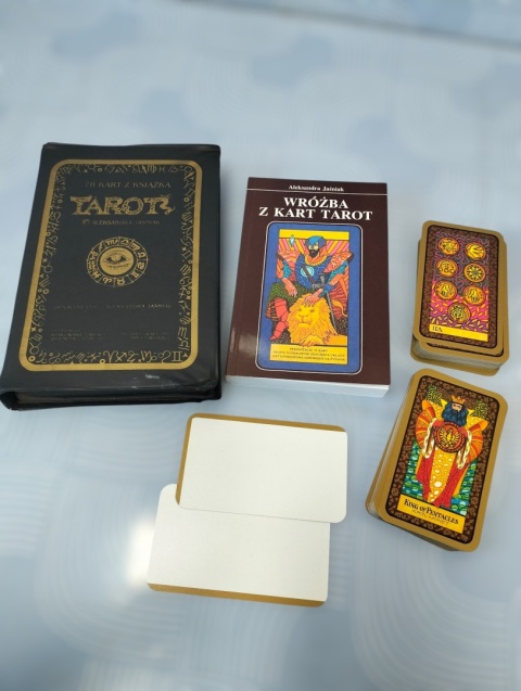 Książka Tarot z kartami unikat