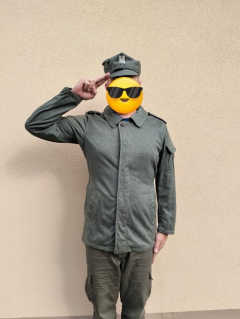 Kurtka moro wojskowa PRL oficerska