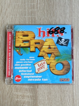 Płyta 2CD Bravo Hits Lato 2007