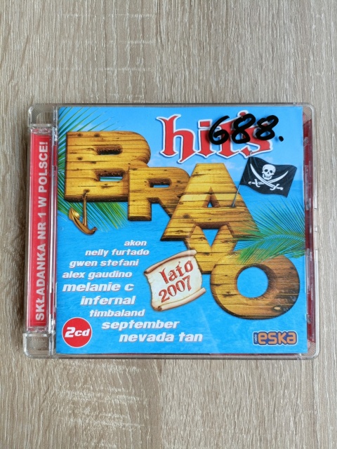 Płyta 2CD Bravo Hits Lato 2007