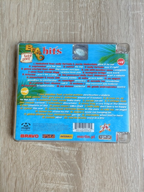 Płyta 2CD Bravo Hits Lato 2007