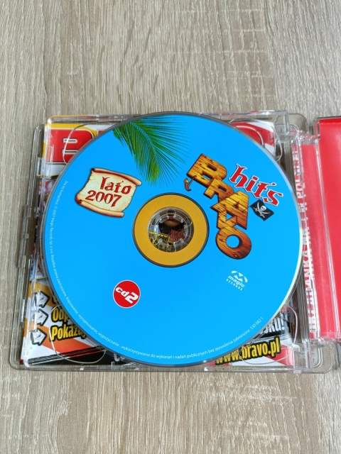 Płyta 2CD Bravo Hits Lato 2007
