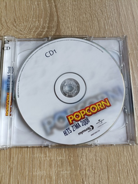 Płyta 2CD Popcorn Hits Zima 2008