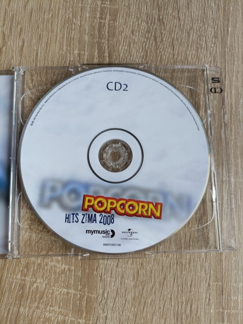 Płyta 2CD Popcorn Hits Zima 2008