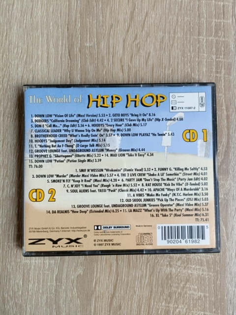 Płyta 2CD The World of Hip Hop
