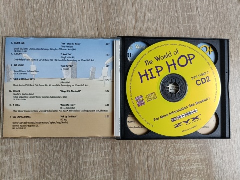 Płyta 2CD The World of Hip Hop