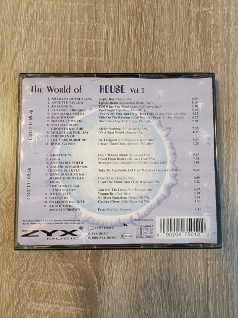 Płyta 2CD The World of House vol.3