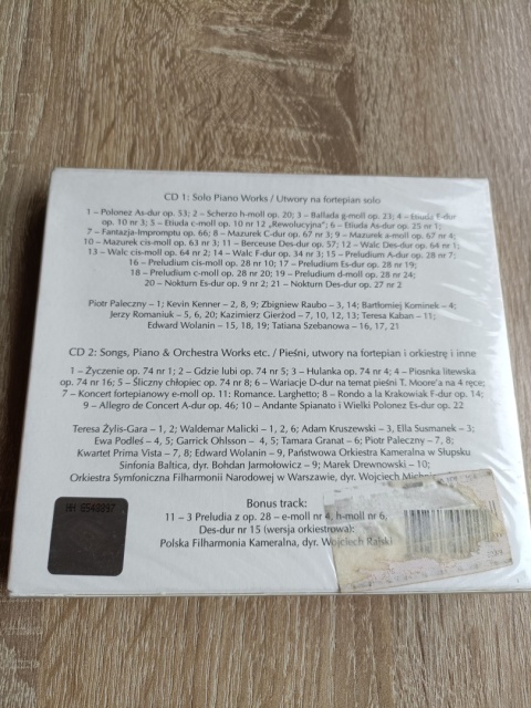 Płyta CD Chopin nowa w folii (album dwupłytowy)